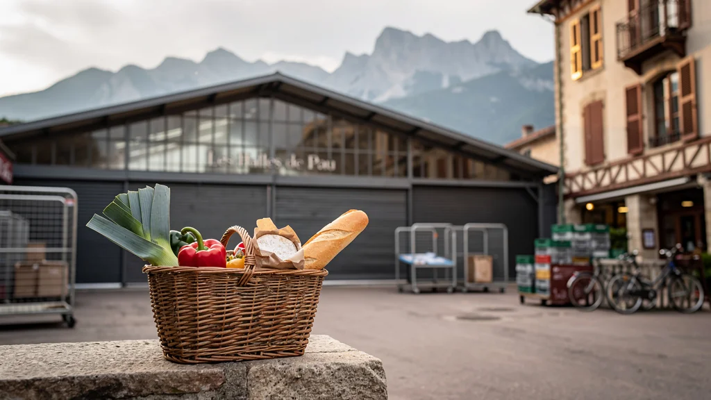 Cru les Halles de Pau ouvertes le lundi : un panier remis au lendemain