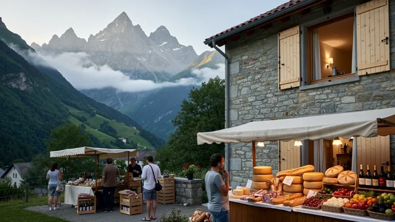 La première fois que j'ai dormi en vallée d'Ossau, volets sur les cimes